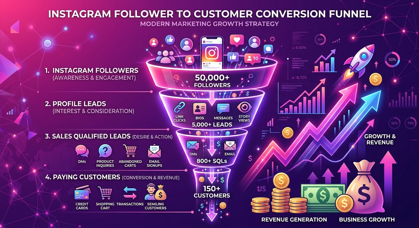 Cómo convertir seguidores de Instagram en clientes reales